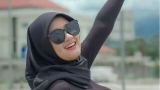 Indonesia Viral Hijab Hitam Cantik Gaya Wot Lanjut Nungin9 Top Global Wiwik